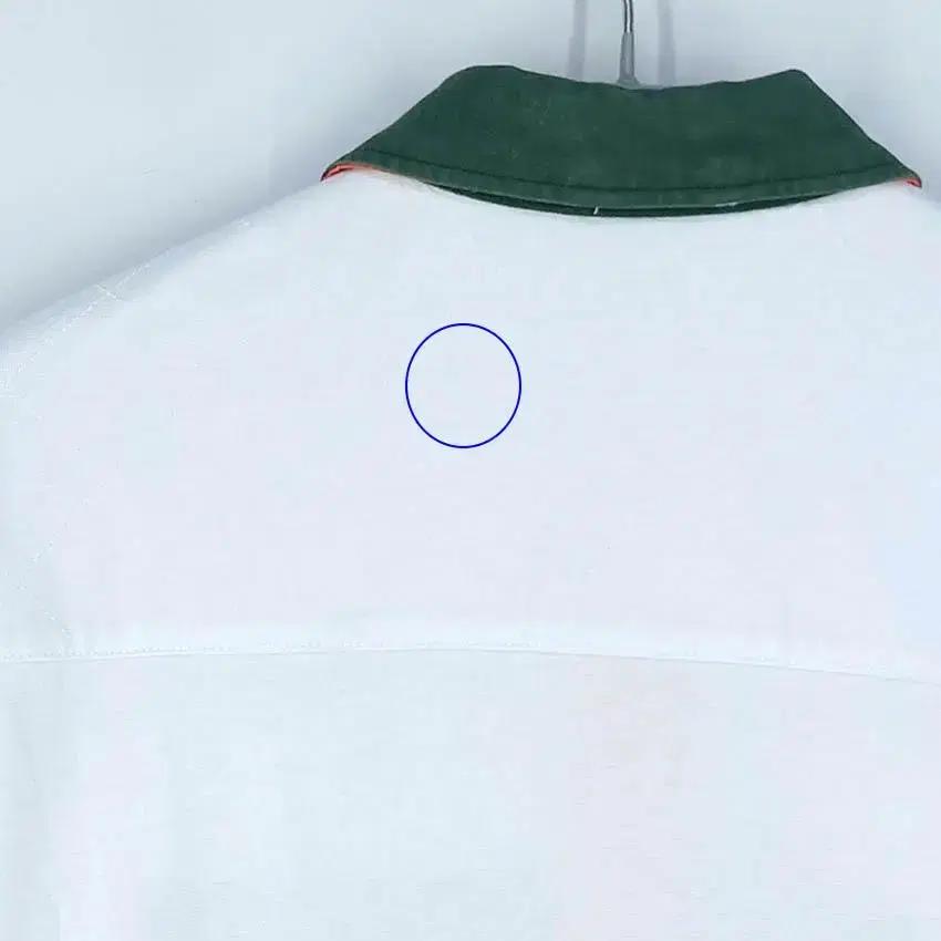 르꼬끄 남 골프 로고자수 카라긴팔티 화이트 (HU29850) 10