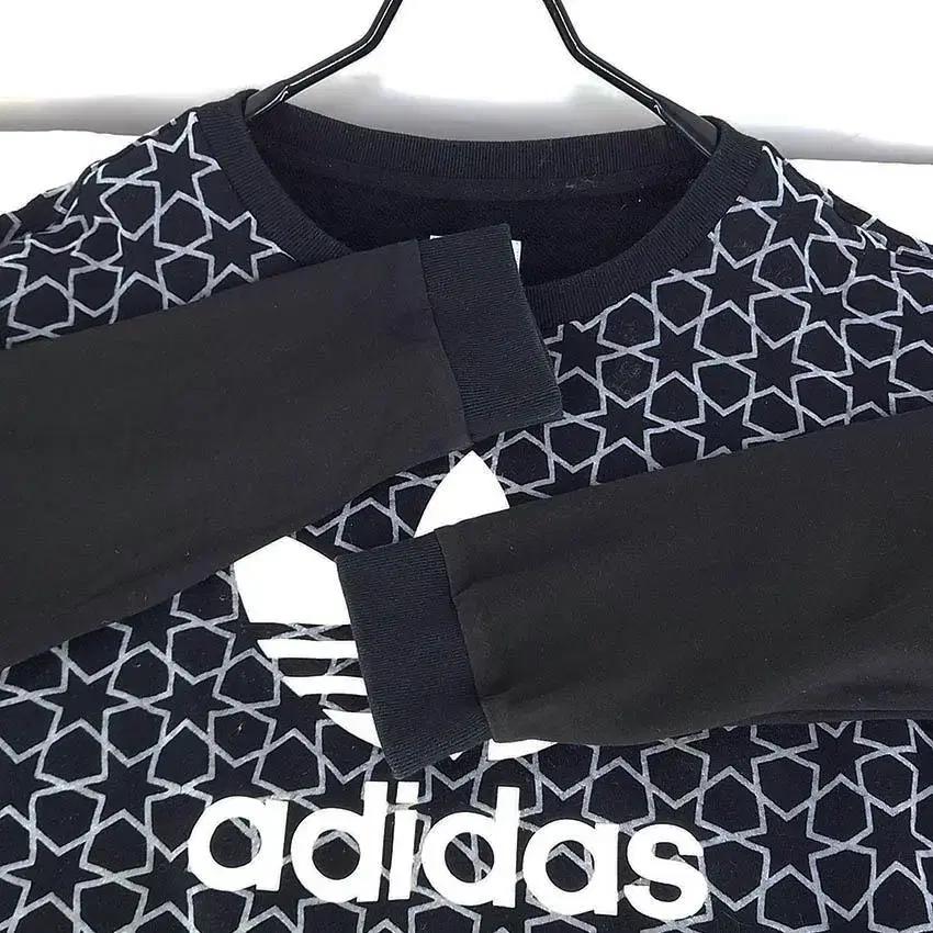 아디다스 여 STAR CREWNECK 맨투맨 블랙95 (HU29755) 6