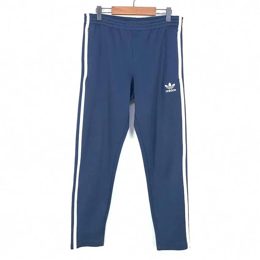 아디다스 남 OPEN HEM SST 밴딩팬츠 네이비100 (HU29742 2