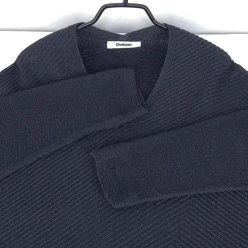 Chalayan 여 아크릴혼방 펄 니트원피스 네이비S (HU29635) 6