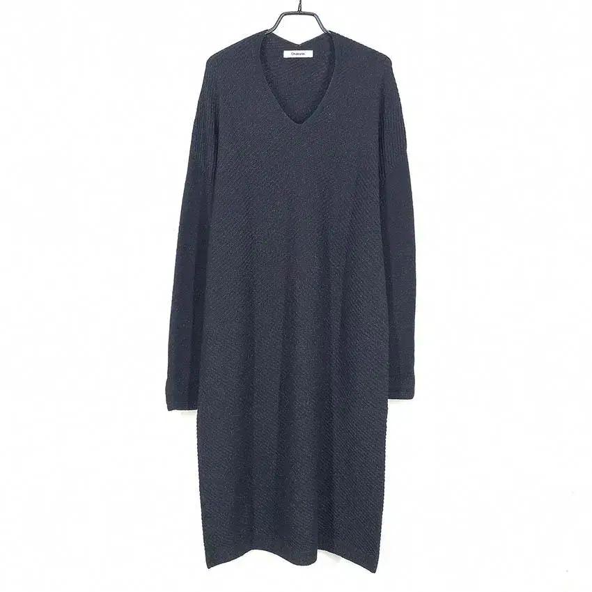 Chalayan 여 아크릴혼방 펄 니트원피스 네이비S (HU29635) 2