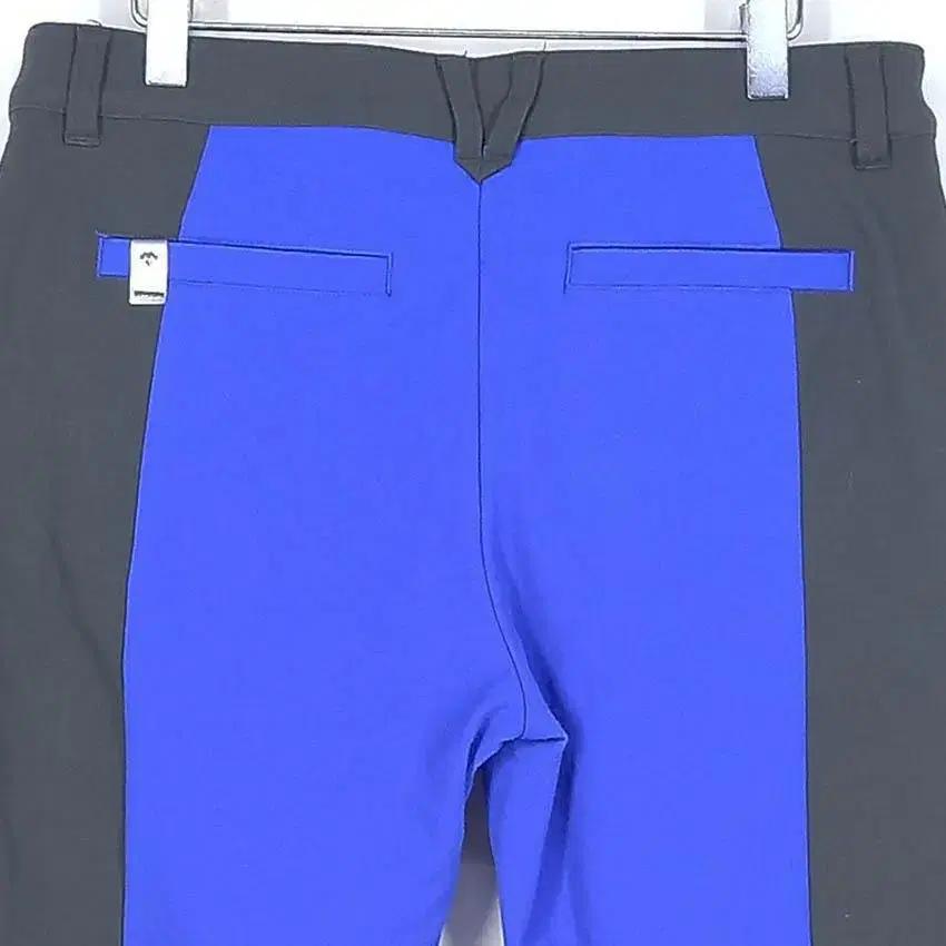 데상트 여 그레이배색 슬림핏 팬츠 딥블루 (HU29530) 6