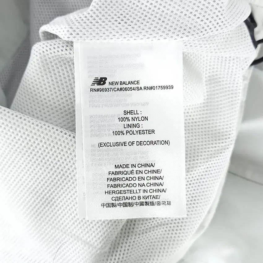 뉴발란스 여 바스락 후드바람막이 연블루 (HU29509) 8