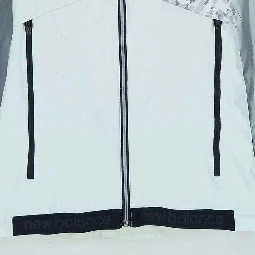 뉴발란스 여 바스락 후드바람막이 연블루 (HU29509) 5