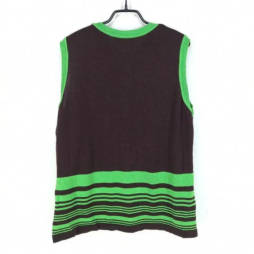 coloso sports 여 모100% 니트조끼 브라운91(HU29491 3