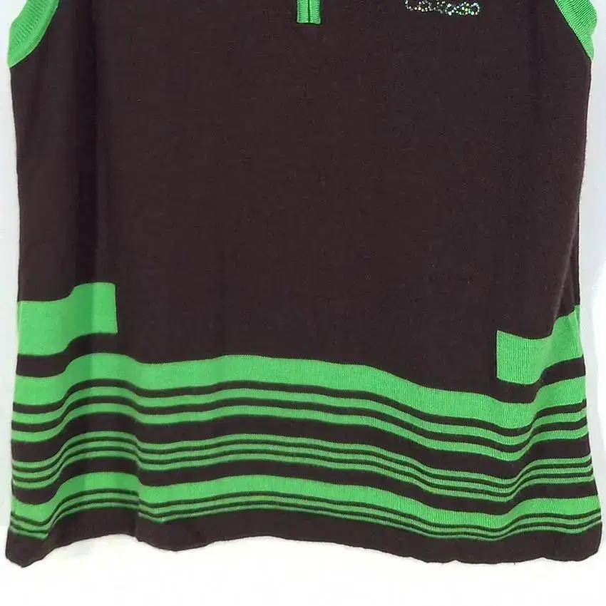 coloso sports 여 모100% 니트조끼 브라운91(HU29491 5