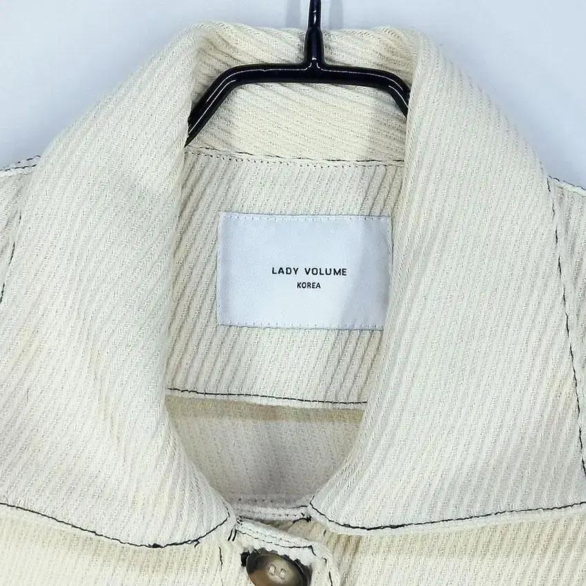 레이디볼륨 여 사선잔줄 춘추 자켓 베이지F (HU26608) 7