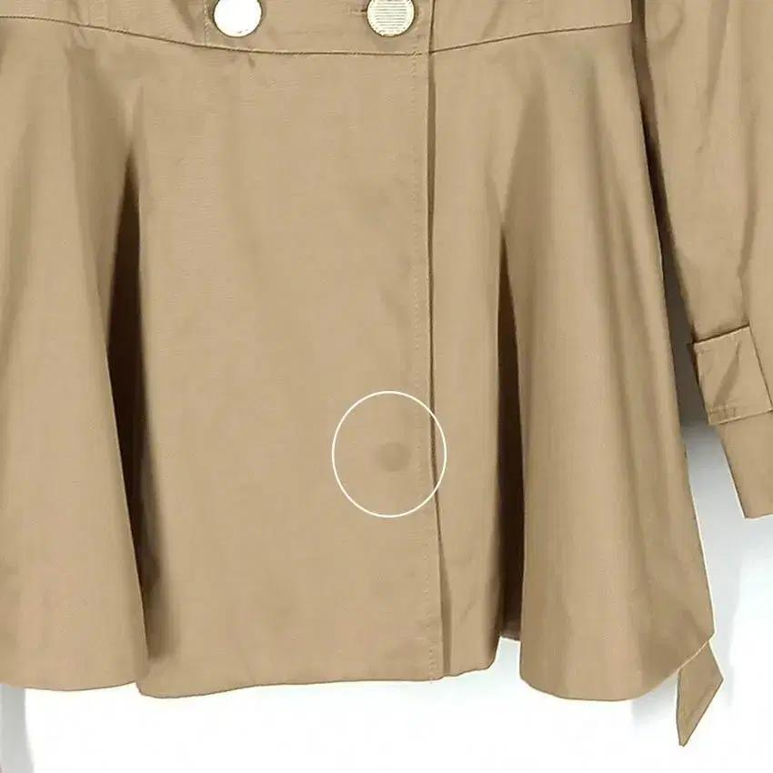숲 여성 벨트 더블 A라인 트렌치자켓 딥베이지82 (HU29387) 9