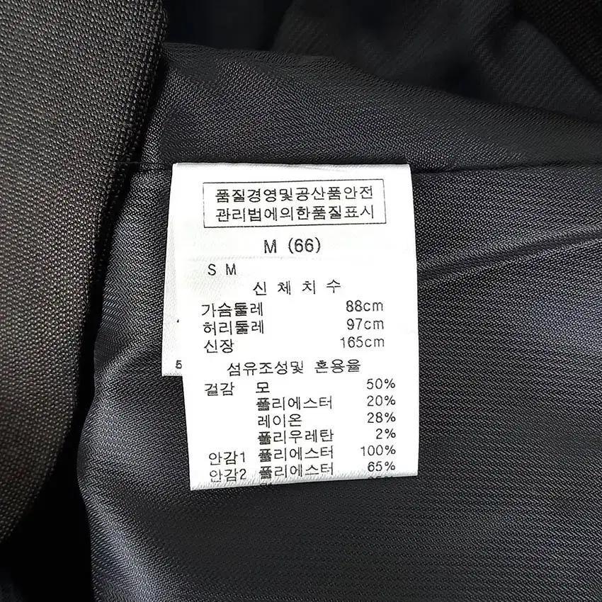 르샵블랙 여 원버튼 레이온혼방 춘추자켓 브라운 (HU29378) 8