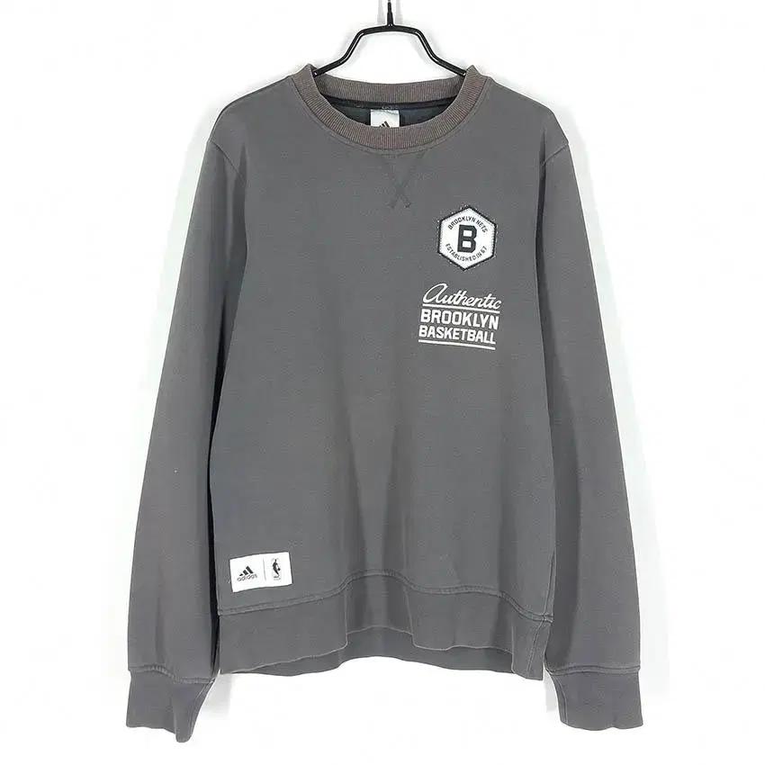 아디다스 여 WASHED CREW 맨투맨 그레이 (HU29372) 2