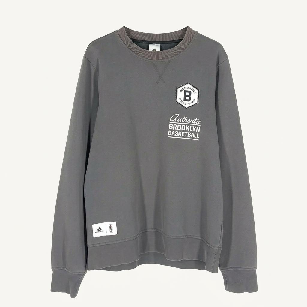 아디다스 여 WASHED CREW 맨투맨 그레이 (HU29372) 1