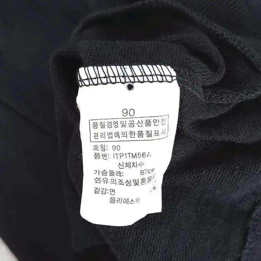 인터크루 여 영문레이스 암펀칭 긴팔티 블랙90 (HU29218) 8
