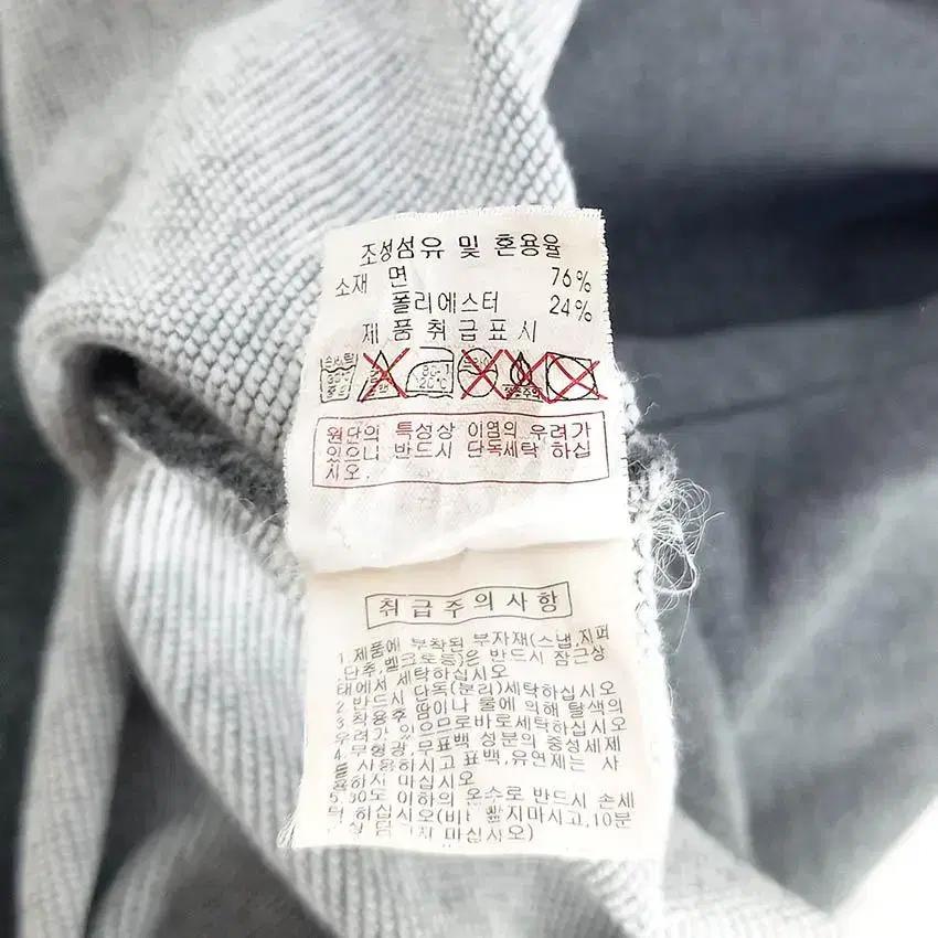 디스커버리 여 빅로고 라운드맨투맨 딥그레이 (HU29216) 9