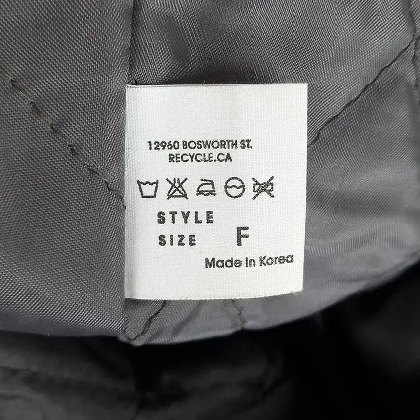 에이브릿지 여 안감누빔 후드고정 집업자켓 녹그레이 (HU26412) 8