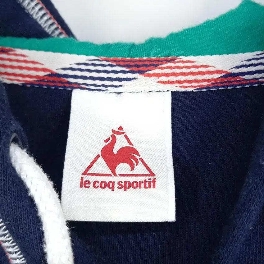 르꼬끄 여성 레터링 로고 데일리 후드집업 네이비 S (HU12787) 7