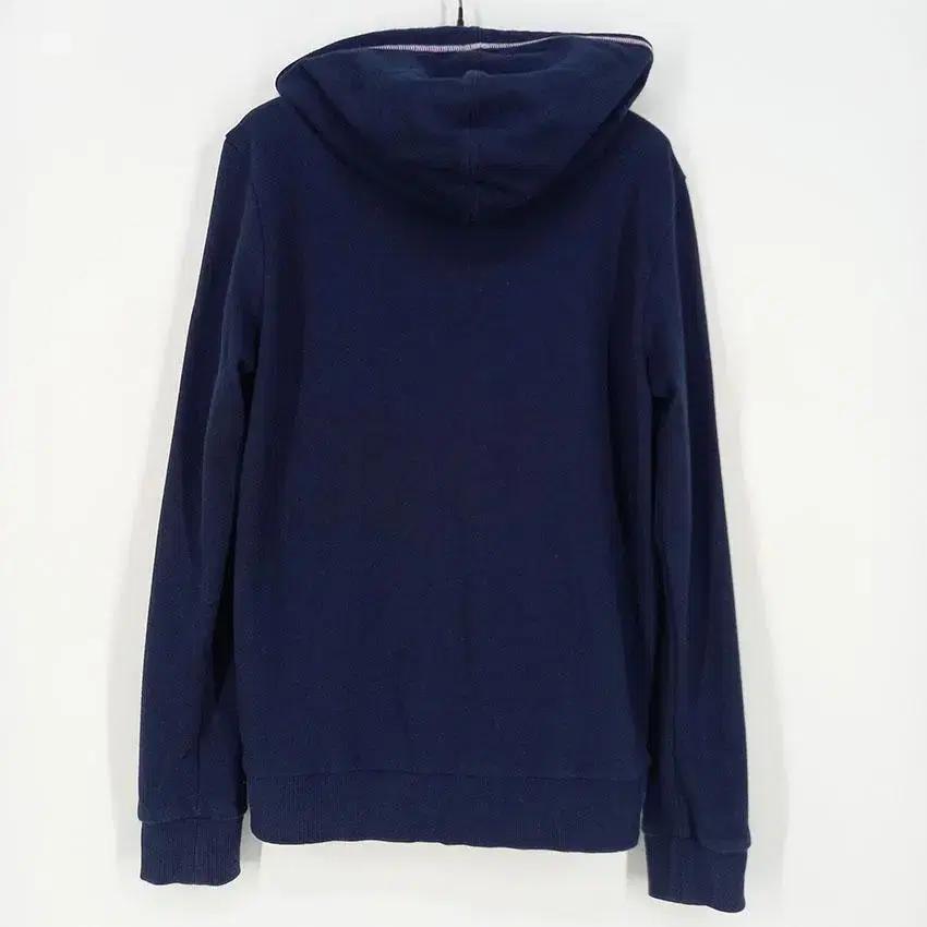 르꼬끄 여성 레터링 로고 데일리 후드집업 네이비 S (HU12787) 3