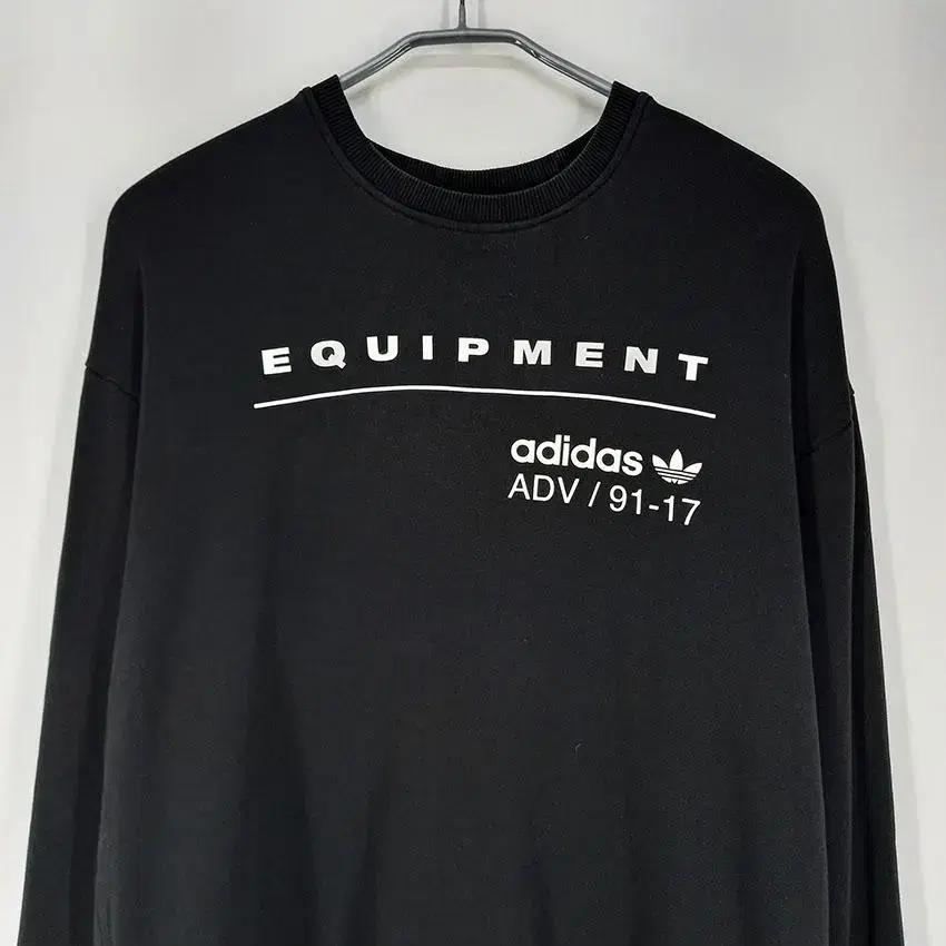 아디다스 남성 EQT CREW 라운드맨투맨 딥챠콜105 (HU13387) 4