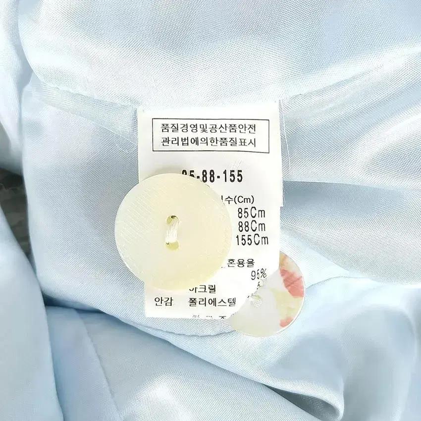 아이잗바바 여 엠보 브로치 견혼방 자켓 아이보리 (HU28681) 8