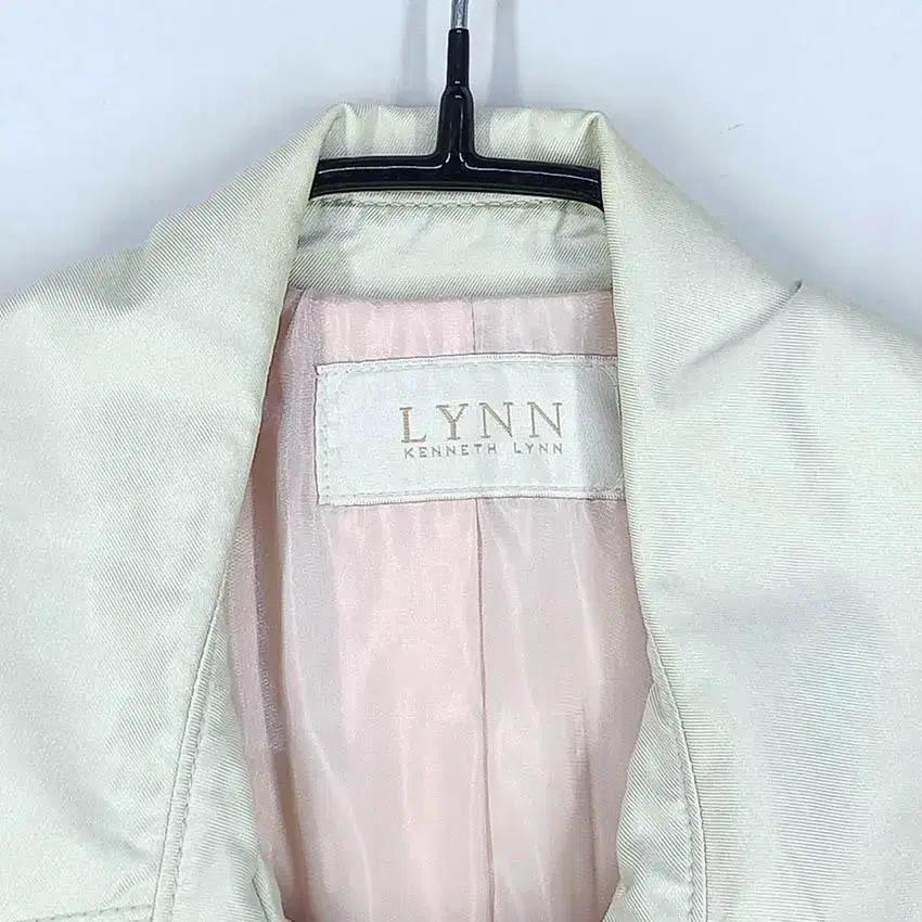 린 여성 나일론혼방 버클넥 트렌치코트 아이보리 (HU28647) 7