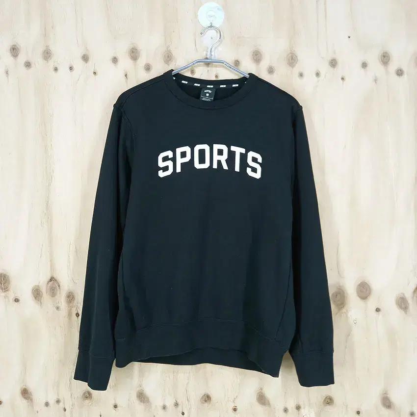 나이키 남성 SPORTS 라운드넥 기모 맨투맨 블랙 L (HU9086) 2