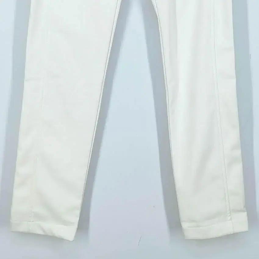 블랙앤화이트 여성 나일론 기모 일자핏팬츠 크림0 (HU28514) 5