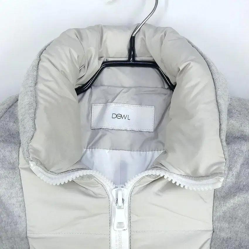 듀엘 여 이중넥 후드고정 덕다운패딩 그레이55 (HU27364) 8