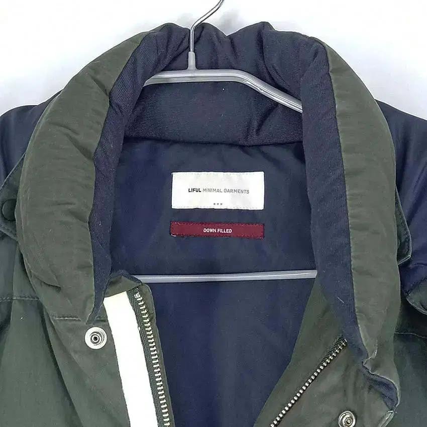 라이풀미니먼가먼츠 남 후드탈부착 덕다운패딩 그린 (HU28097) 8
