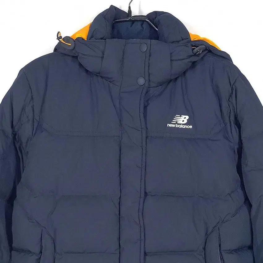 뉴발란스 여 후드탈부착 덕다운패딩 네이비90 (HU26887) 4