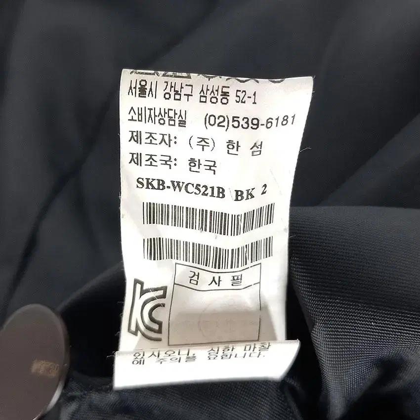 시스템 여 모100% 이중배색넥 모직코트 블랙82 (HU27677) 9