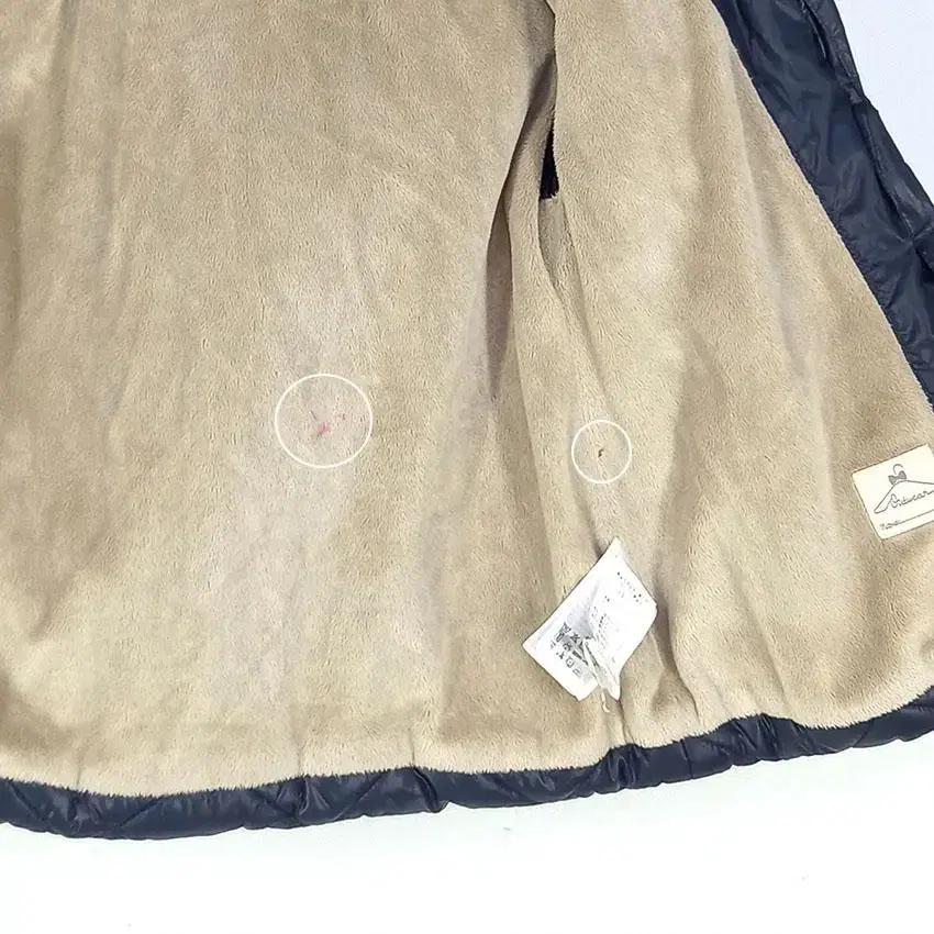 마요랄 여아동 안감털 웰론충전 유광패딩 네이비4Y (HU27006) 10