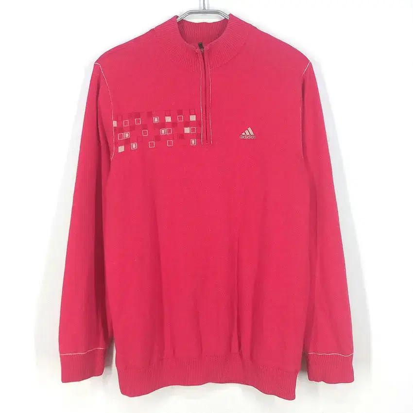 아디다스 남 Wool pullo 반집업니트티 핑크105 (HU26860) 2