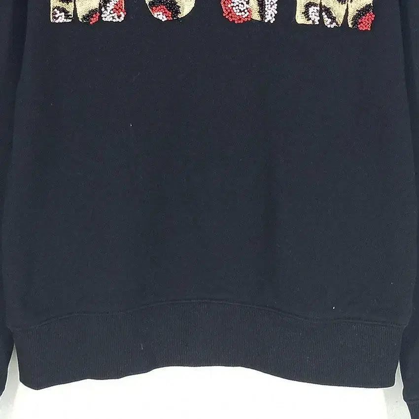 MSGM 여 코튼 비즈로고 라운드맨투맨 블랙S (HU26832) 5
