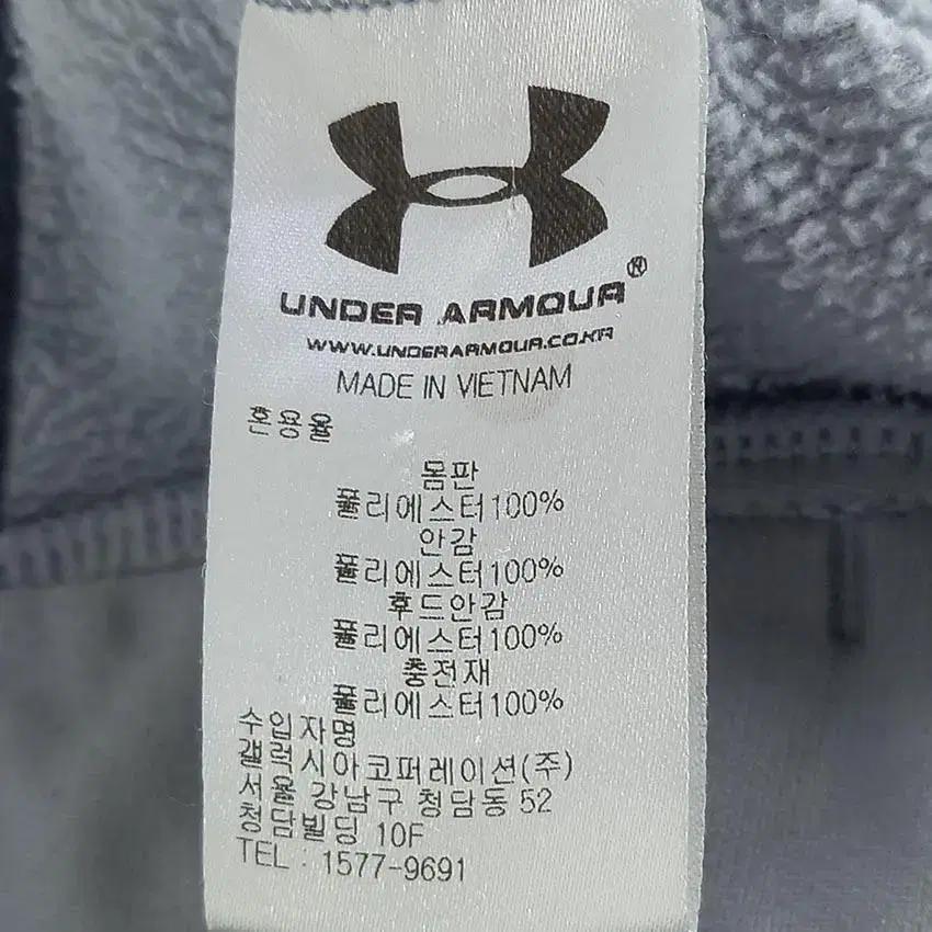 언더아머 여 포켓 웰론충전 안감기모후드탑 그레이M (HU19557) 8