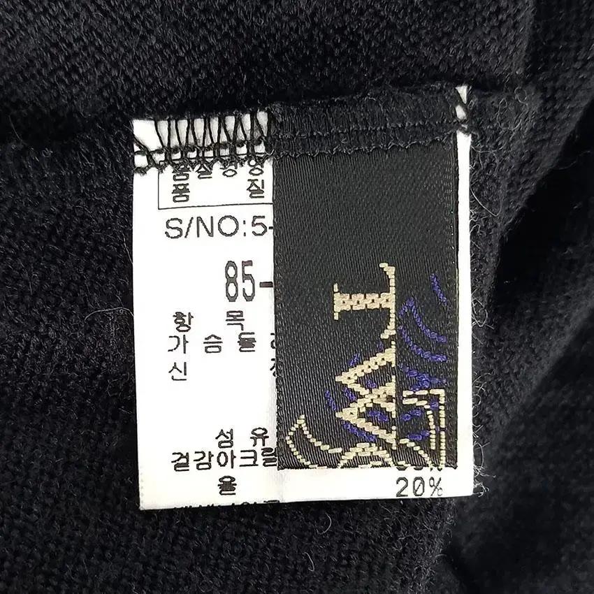 투에스티 여 레이스데코 목폴라 니트티 블랙 (HU26503) 7