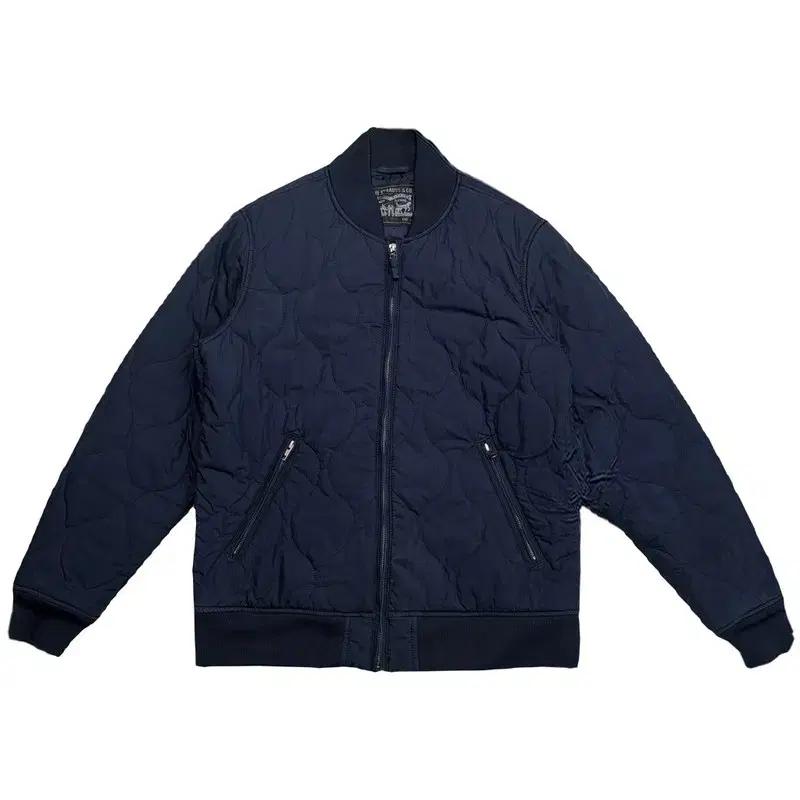 LEVI'S 퀄팅 봄버 자켓 네이비 M 2