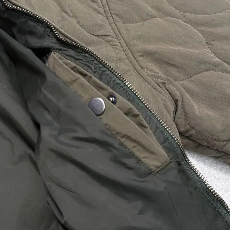 LEVI'S 퀄팅 봄버 자켓 카키 L 8