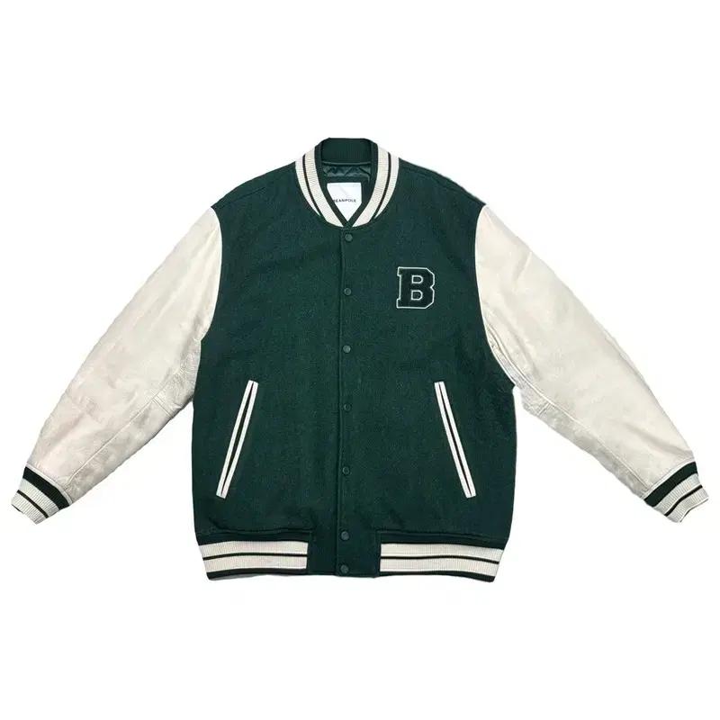 BEANPOLE 스타디움 레더점퍼 그린 105 2