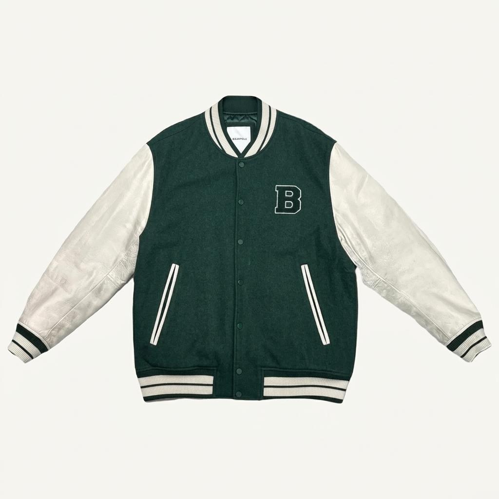 BEANPOLE 스타디움 레더점퍼 그린 105 1