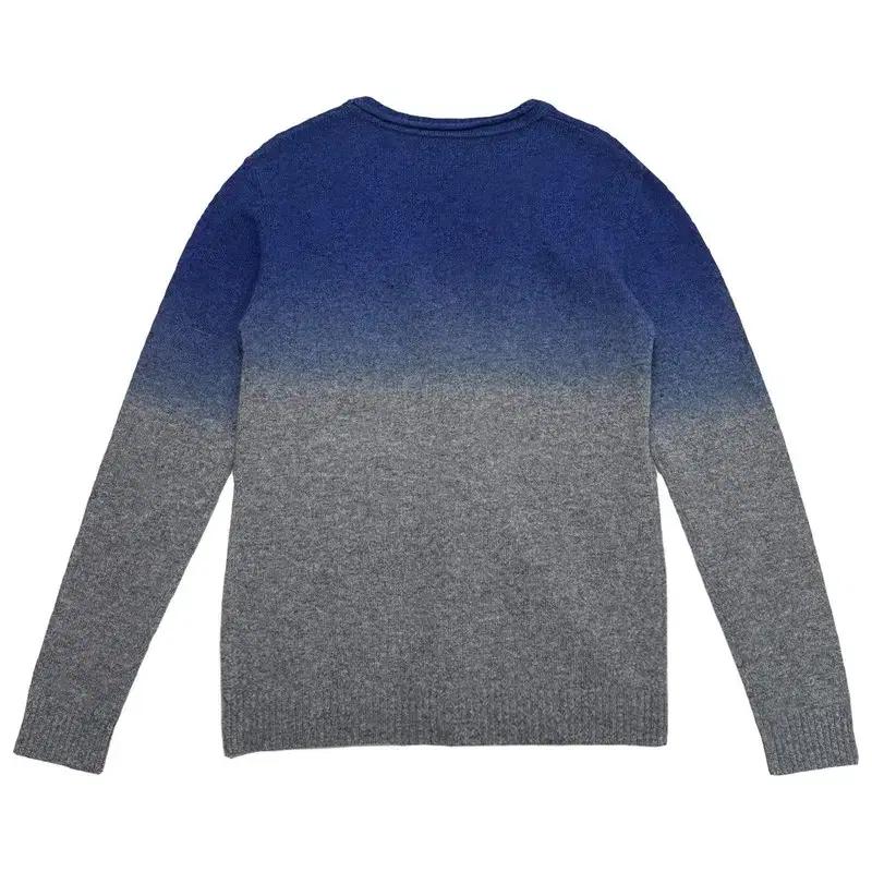 GALLIANO 그라데이션 울 가디건 그레이 2XL 10