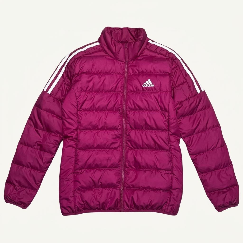 ADIDAS 덕다운 경량패딩 버건디 M (여성용) 1