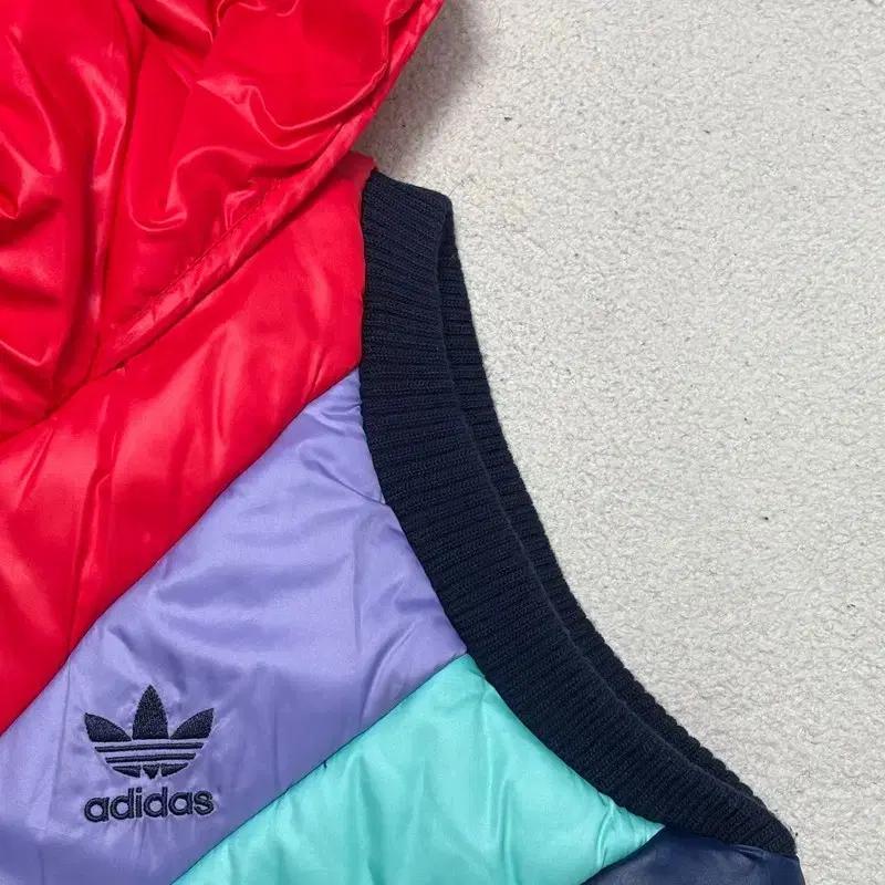 ADIDAS 파이어버드 후드 조끼패딩 멀티컬러 95 4