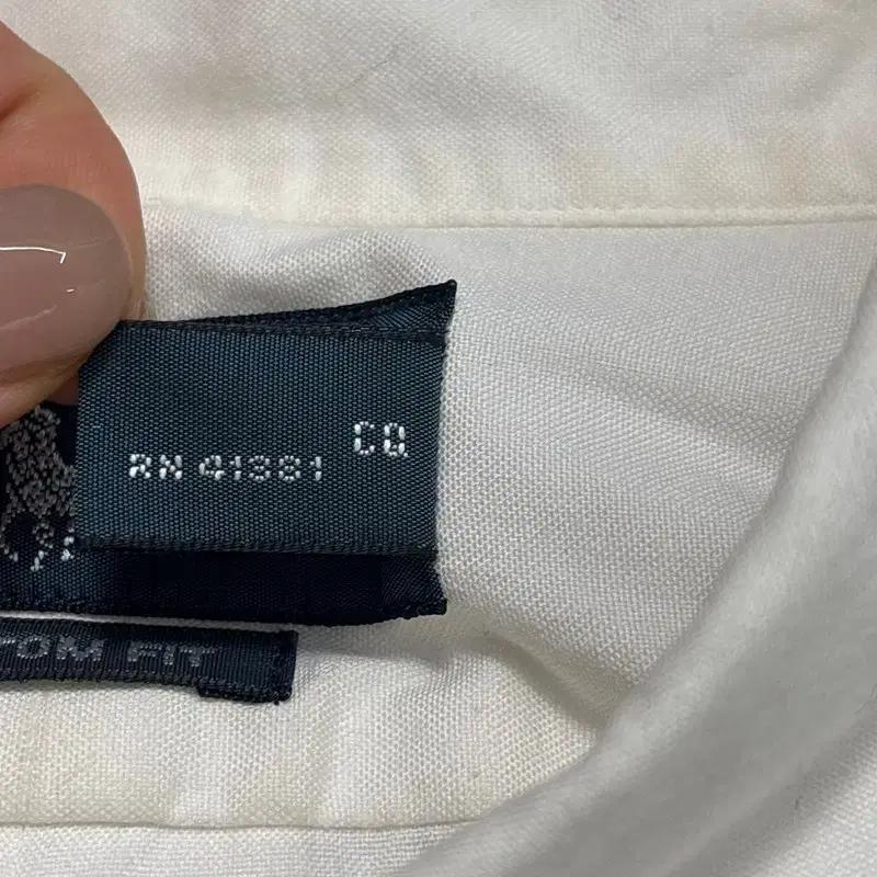 POLO BY RALPH LAUREN 커스텀 핏 셔츠 화이트 44 7