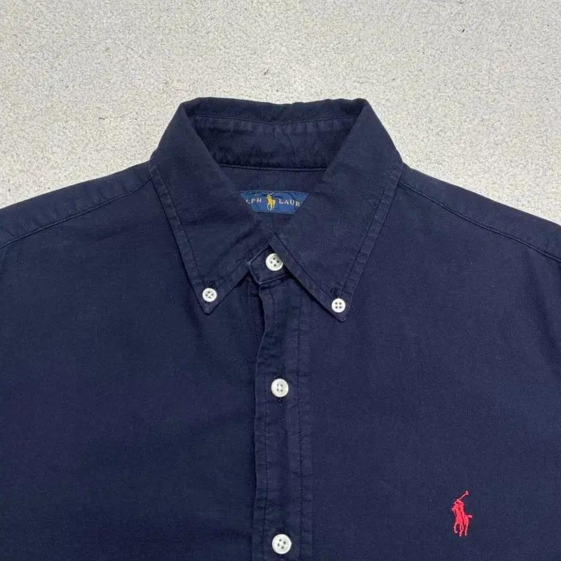 POLO BY RALPH LAUREN 옥스퍼드 셔츠 네이비 S 5