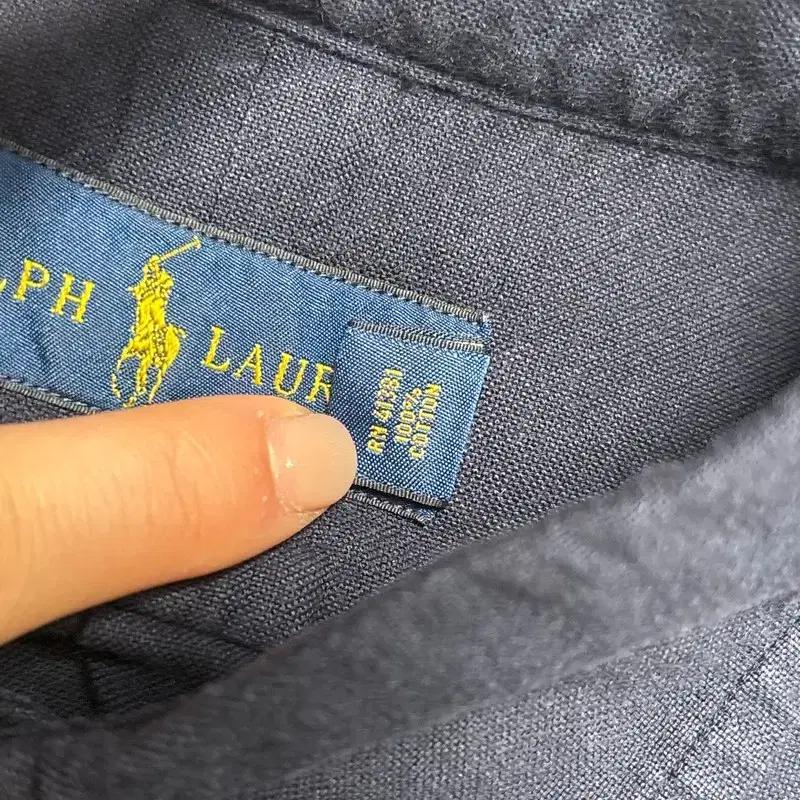 POLO BY RALPH LAUREN 옥스퍼드 셔츠 네이비 S 6