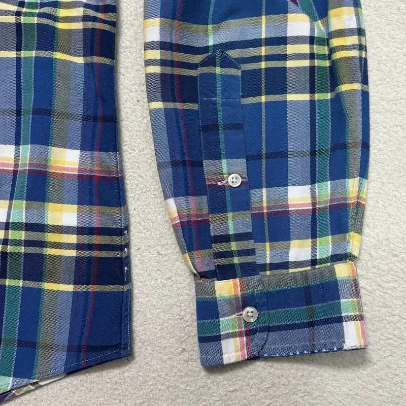 POLO BY RALPH LAUREN 옥스퍼드 체크셔츠 XL 4