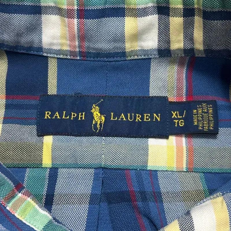 POLO BY RALPH LAUREN 옥스퍼드 체크셔츠 XL 6