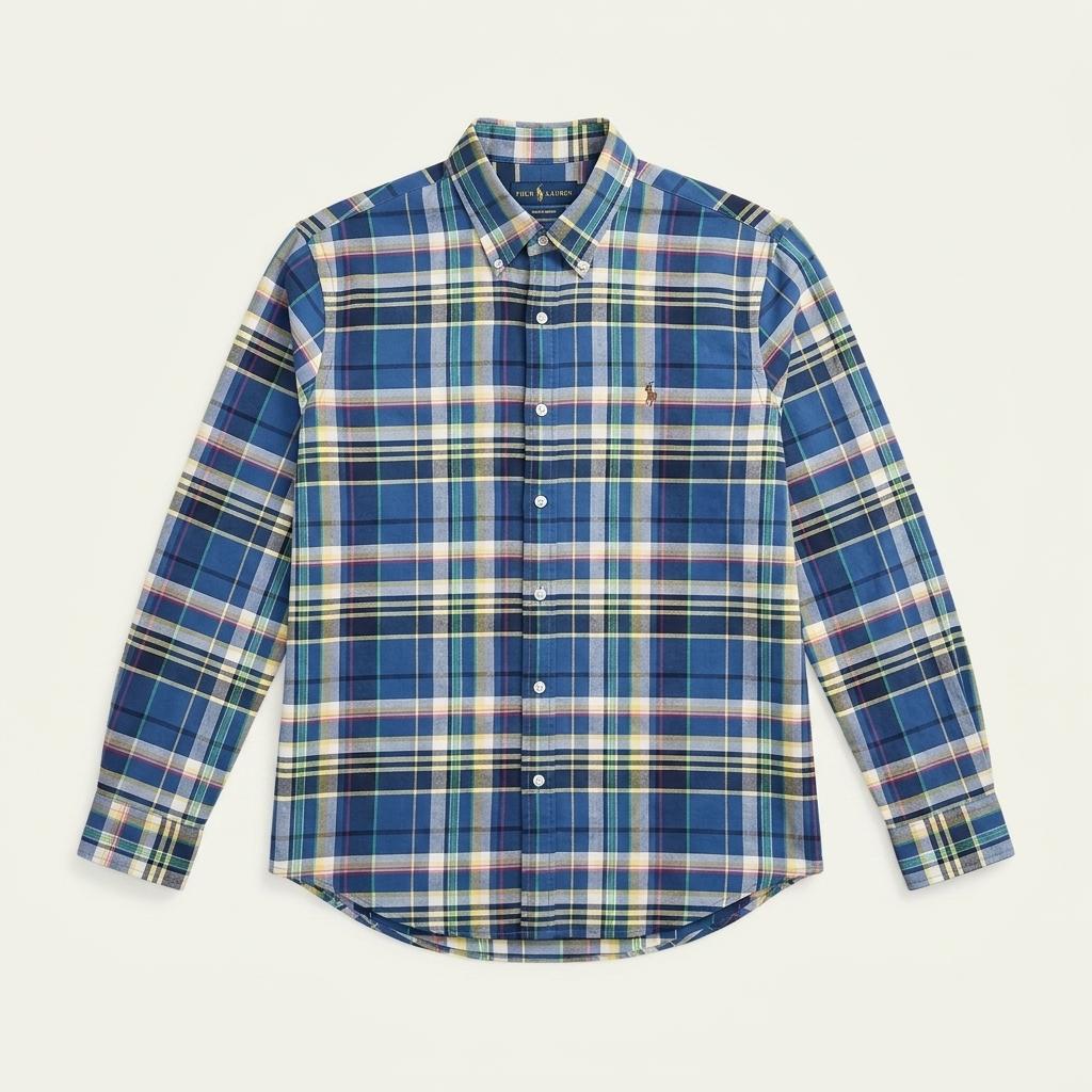 POLO BY RALPH LAUREN 옥스퍼드 체크셔츠 XL 1