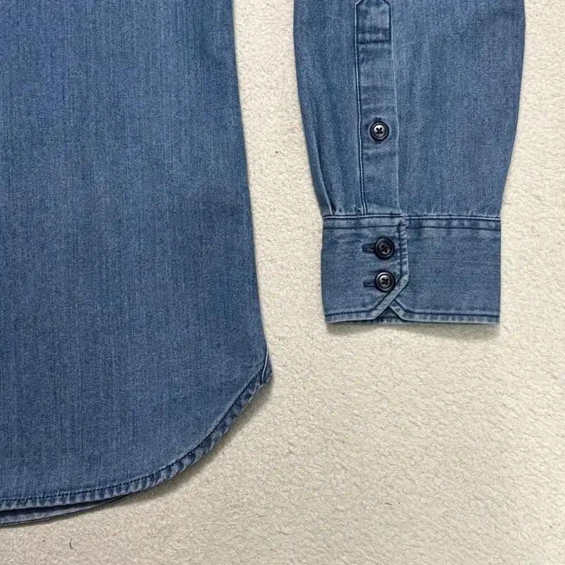 LACOSTE 중청 데님 셔츠 40 5