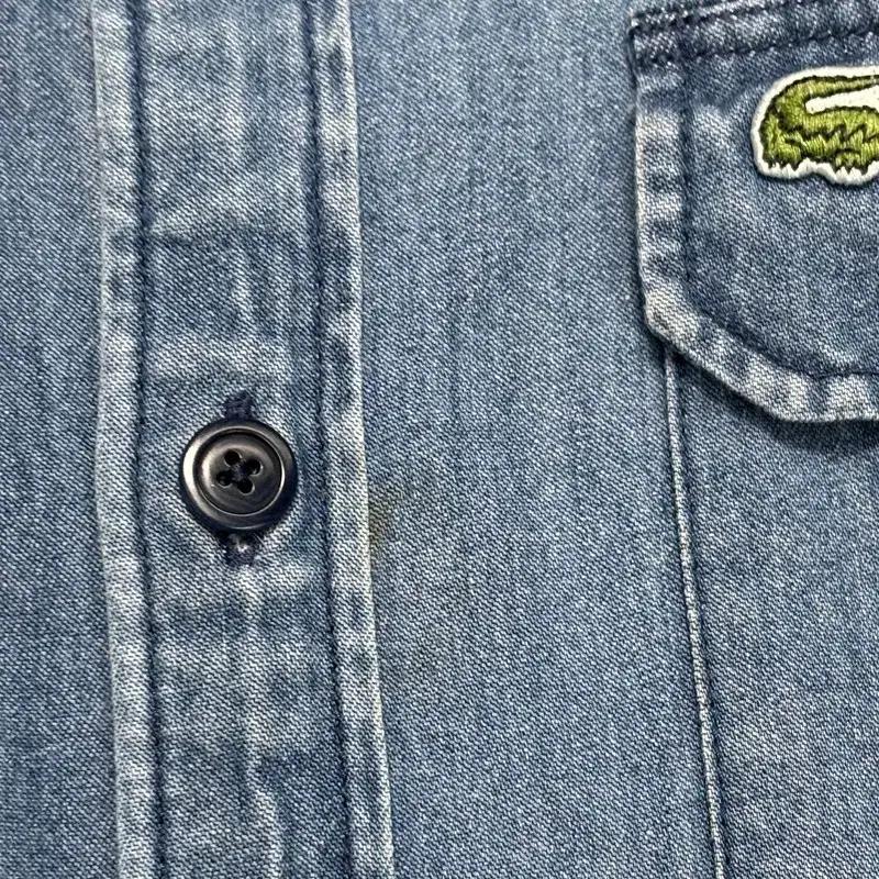 LACOSTE 중청 데님 셔츠 40 6