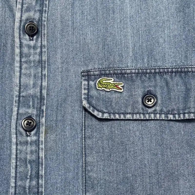 LACOSTE 중청 데님 셔츠 40 3